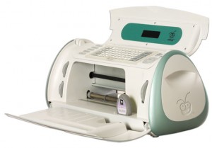 This is a cricut machine  it is used for making shapes, fonts and letters for scrapbooking