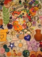 This is an image of scrap book embellishments