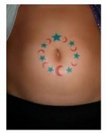 Circle Belly Tattoos