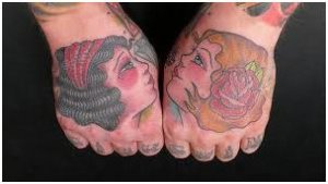 Matching Hand Tattoo