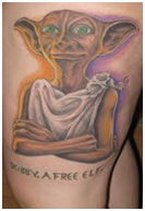 Dobby Harry Potter Tattoo