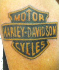 Harley davidson Motorcycles arm tattoo