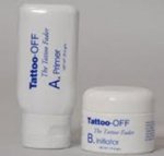 Cream that supposedly helps remove a tattoo