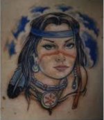 Tribal Tattoo of Sacajawea