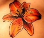 Traditional Hawaiian Flower Tattoo