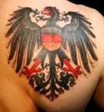 A cultural German Eagle Tattoo