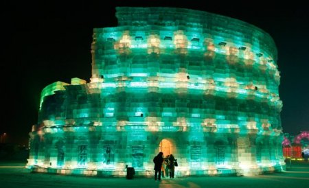 Hotel In Harbin That Is Made Out Of Ice
