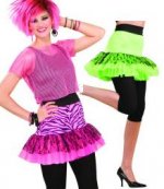 Skirts Girls Wore In The 80s  Were Almost Like Tu-Tu's.