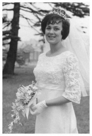Vintage 1960's Wedding Dress