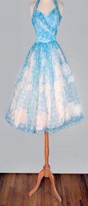 True 1950's Vintage Prom Dres