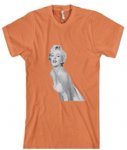 Vintage Inspired Tee Shirt, a Tribute to Marilyn Monroe