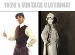 Popular 1920's Vintage Clothing