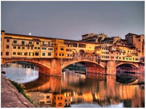 A wedding to be held on a bridge in Florence, Italy