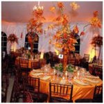 fall wedding color schemes for decorations