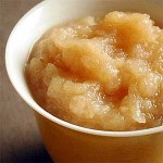 This is an image of applesauce, which can be used as an egg replacer