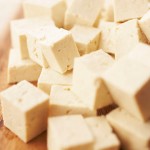 This is an image of tofu, which is used for an egg substitute