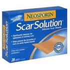 This is an image of neosporin scar solution gel pads