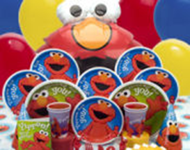 Kids Love Elmo! Elmo makes for a great party idea, especially for the real young children