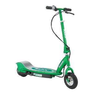 This is an image of a razor electric scooter
