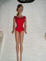 Old Swimsuit Barbie Toy